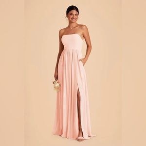 Birdy Grey Strapless August Dress in Blush